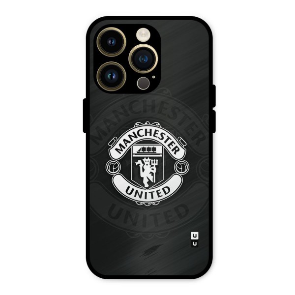 Manchester United Metal Back Case for iPhone 14 Pro