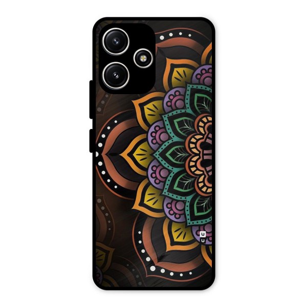 Mandala Artist Metal Back Case for Redmi 12 5G
