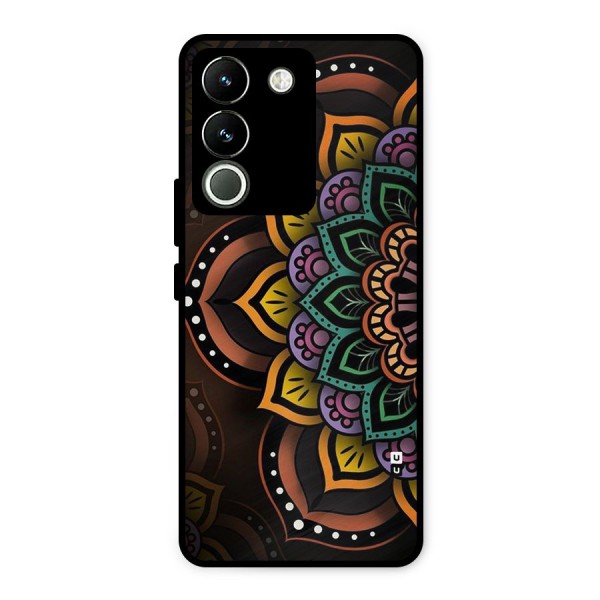 Mandala Artist Metal Back Case for Vivo Y200