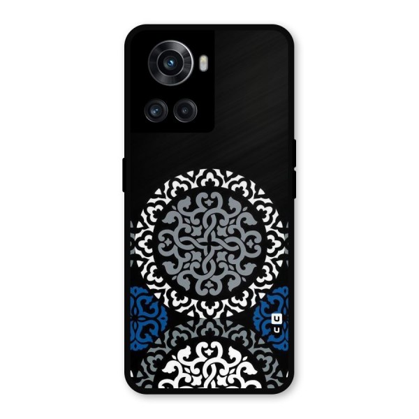 Mandala Circle Pattern Metal Back Case for OnePlus 10R