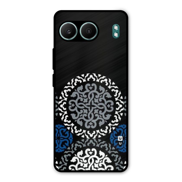 Mandala Circle Pattern Metal Back Case for OnePlus Nord 4
