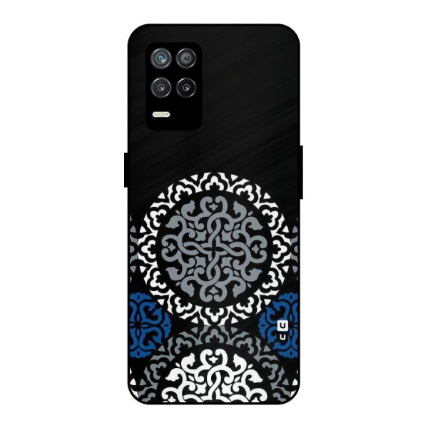 Mandala Circle Pattern Metal Back Case for Realme 9 5G