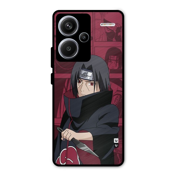 Mang Itachi Metal Back Case for Redmi Note 13 Pro Plus