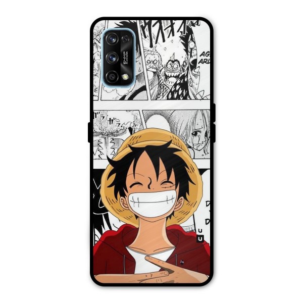 Manga Style Luffy Metal Back Case for Realme 7 Pro