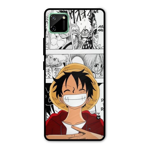 Manga Style Luffy Metal Back Case for Realme C11