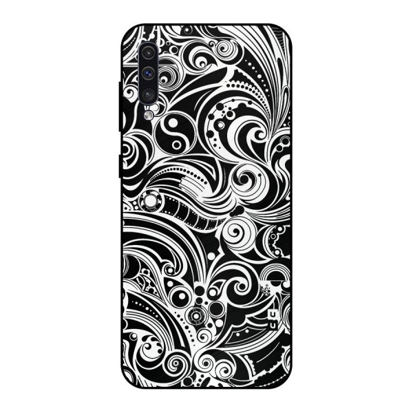 Maori Art Design Abstract Metal Back Case for Galaxy A50
