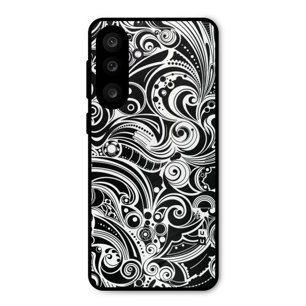 Maori Art Design Abstract Metal Back Case for Galaxy M56