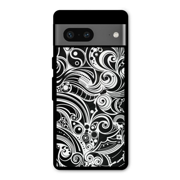 Maori Art Design Abstract Metal Back Case for Google Pixel 7