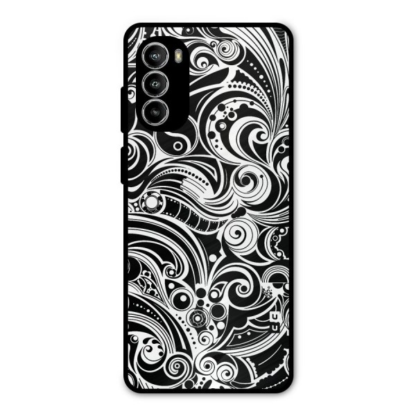 Maori Art Design Abstract Metal Back Case for Moto G52