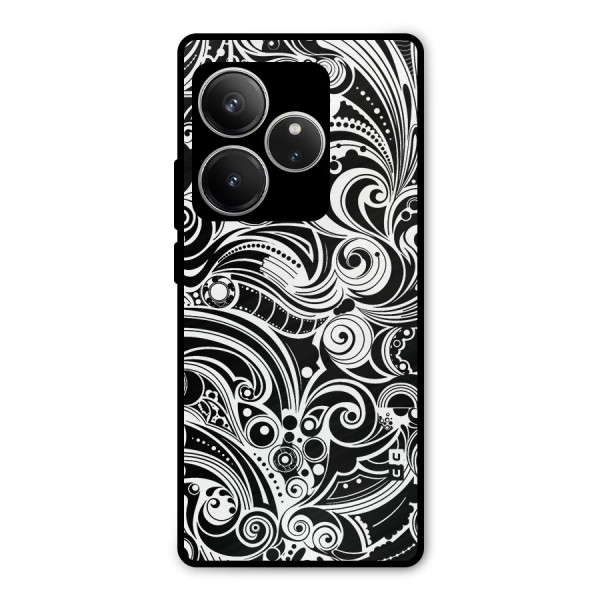 Maori Art Design Abstract Metal Back Case for Realme GT 6