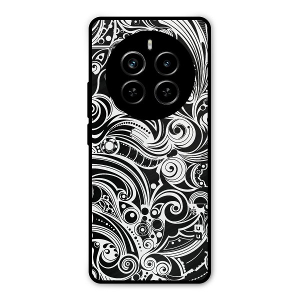 Maori Art Design Abstract Metal Back Case for Realme P1 Pro