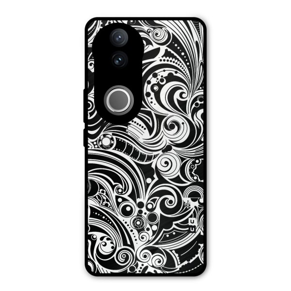 Maori Art Design Abstract Metal Back Case for Vivo V50e
