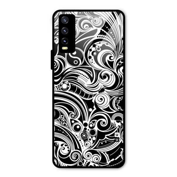 Maori Art Design Abstract Metal Back Case for Vivo Y20i