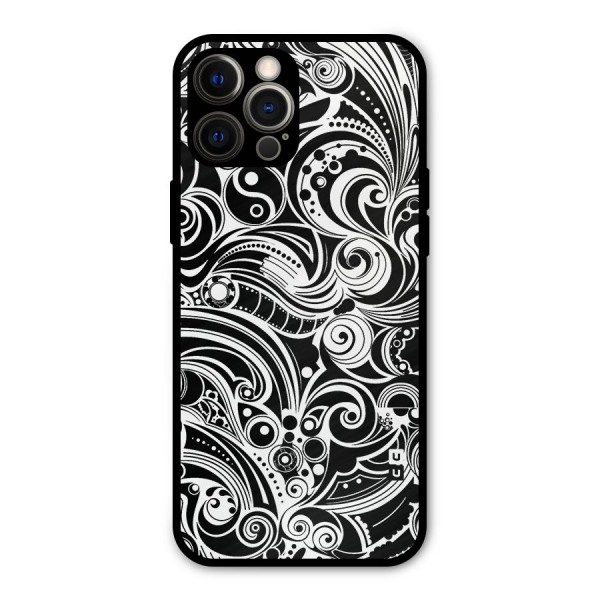 Maori Art Design Abstract Metal Back Case for iPhone 12 Pro Max
