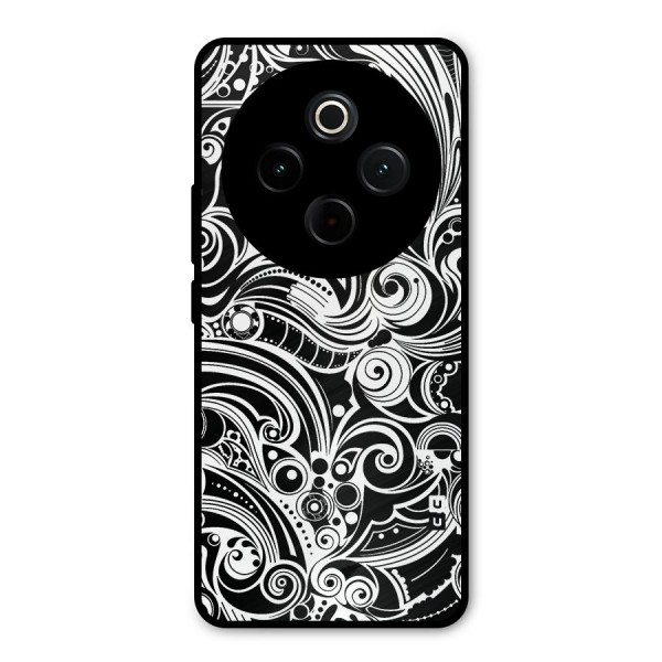 Maori Art Design Abstract Metal Back Case for iQOO Z10