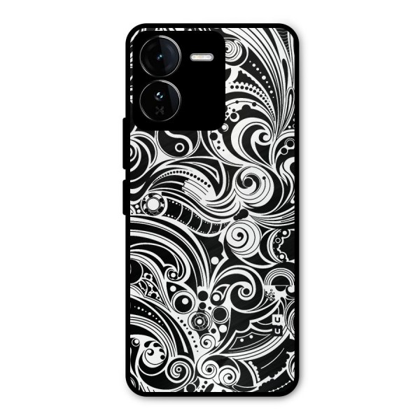Maori Art Design Abstract Metal Back Case for iQOO Z9