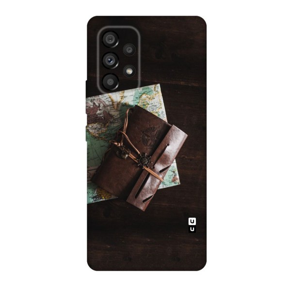 Map Journal Original Polycarbonate Back Case for Galaxy A53 5G