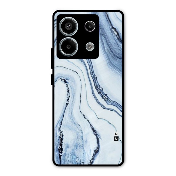 Marble Awesome Metal Back Case for Redmi Note 13 Pro 5G