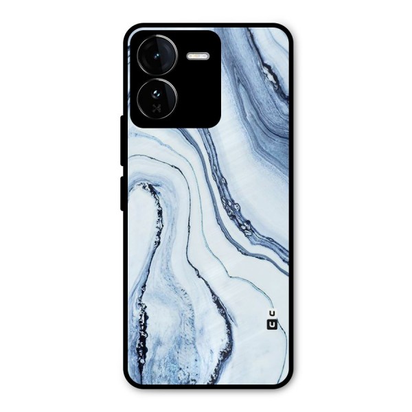 Marble Awesome Metal Back Case for iQOO Z9