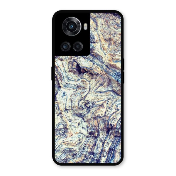 Marble Pattern Metal Back Case for OnePlus 10R