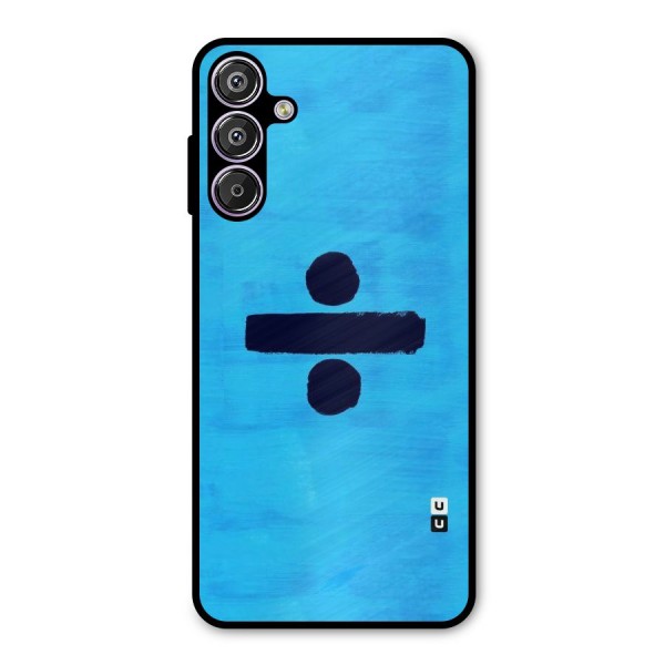 Math And Blue Metal Back Case for Galaxy F15