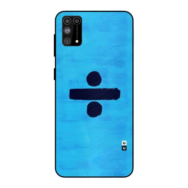 Math And Blue Metal Back Case for Galaxy F41