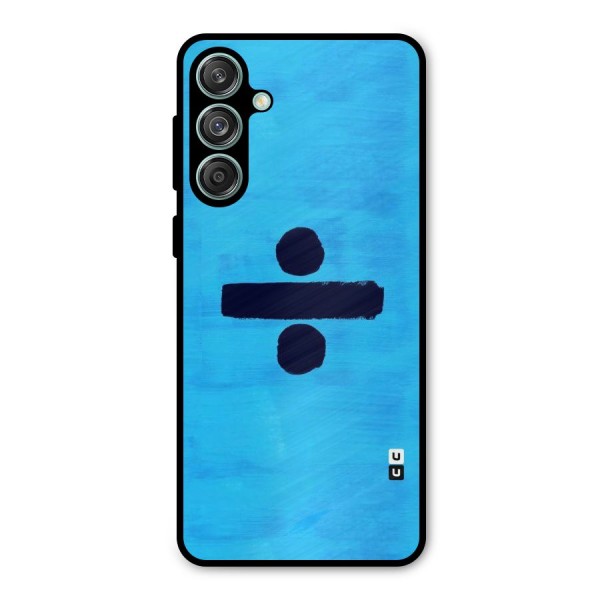 Math And Blue Metal Back Case for Galaxy M55 5G