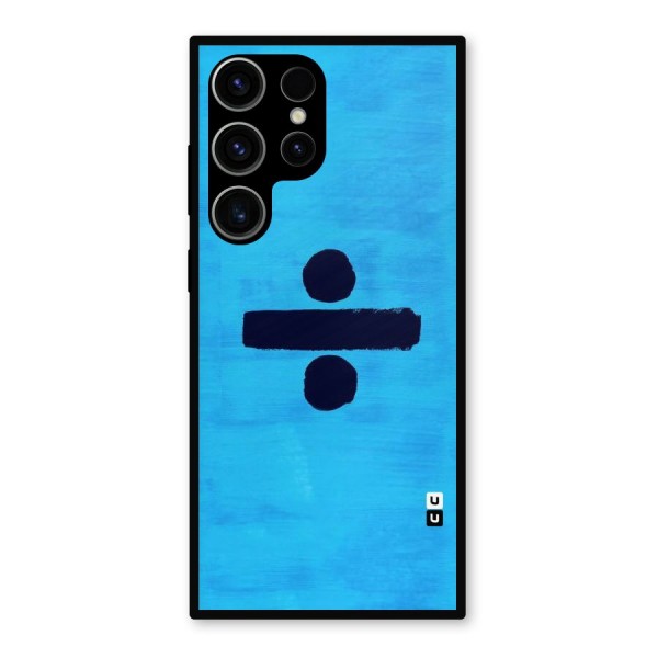 Math And Blue Metal Back Case for Galaxy S23 Ultra