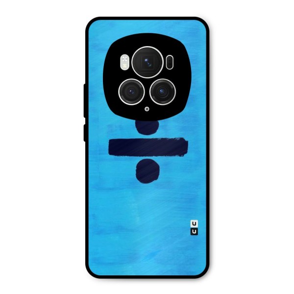Math And Blue Metal Back Case for Honor Magic6 Pro