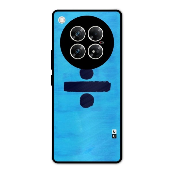 Math And Blue Metal Back Case for Infinix Zero 40 5G