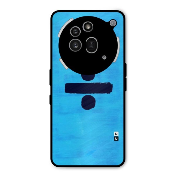 Math And Blue Metal Back Case for Nothing Phone 3a Pro