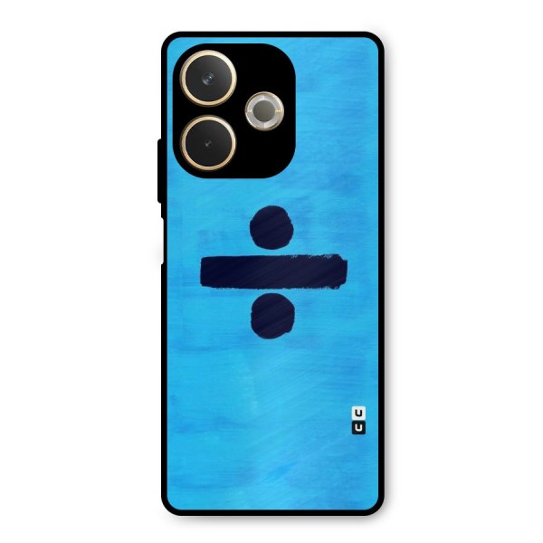 Math And Blue Metal Back Case for Oppo A5 Pro