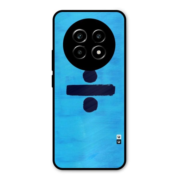 Math And Blue Metal Back Case for Realme 13 Pro
