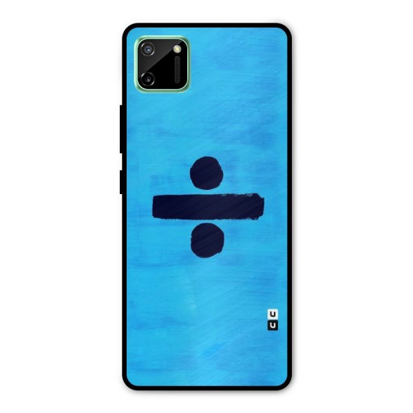 Math And Blue Metal Back Case for Realme C11