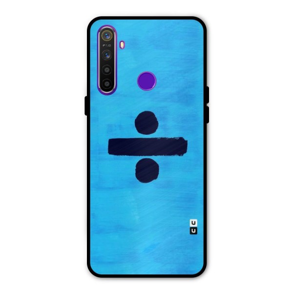 Math And Blue Metal Back Case for Realme Narzo 10
