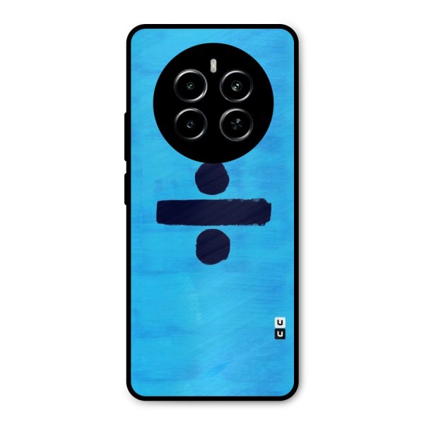 Math And Blue Metal Back Case for Realme P1
