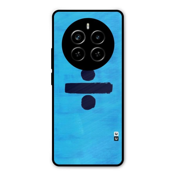 Math And Blue Metal Back Case for Realme P1 Pro
