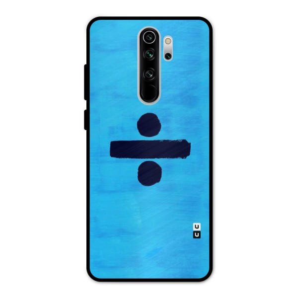 Math And Blue Metal Back Case for Redmi Note 8 Pro