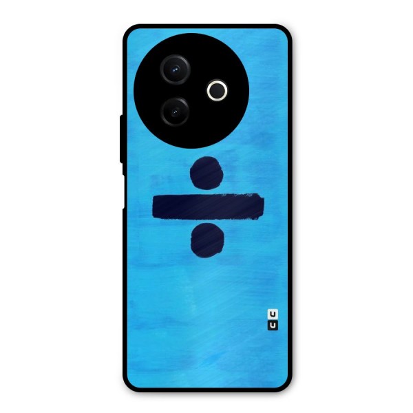 Math And Blue Metal Back Case for Vivo Y39