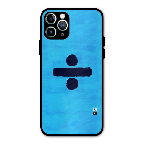 Math And Blue Metal Back Case for iPhone 11 Pro Max