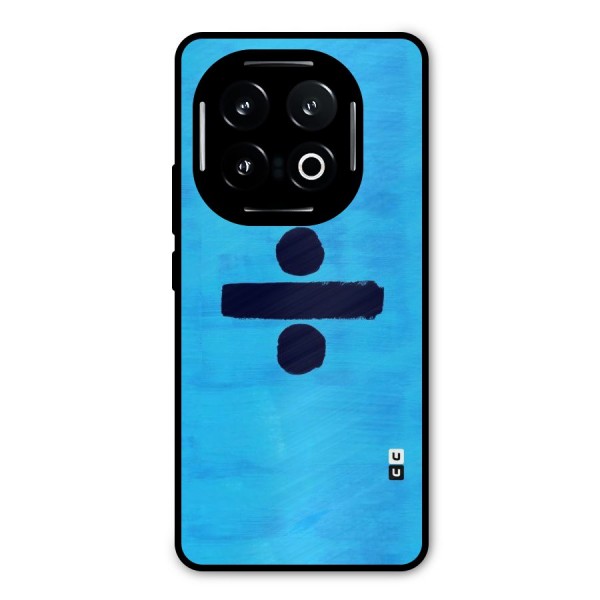 Math And Blue Metal Back Case for iQOO 13