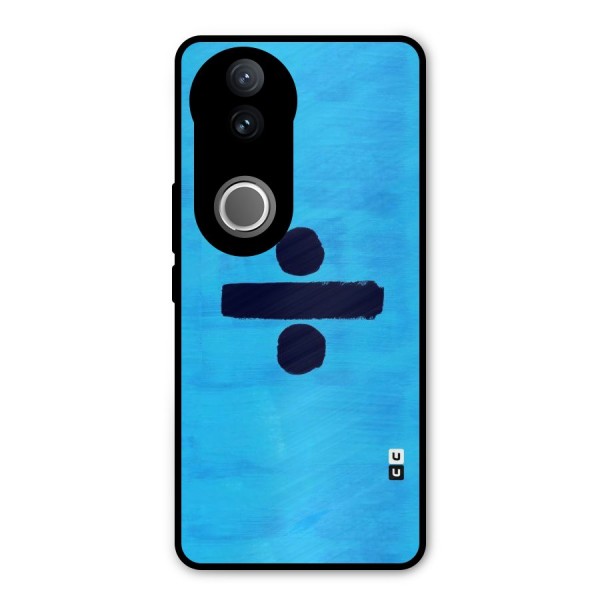 Math And Blue Metal Back Case for iQOO Z10R