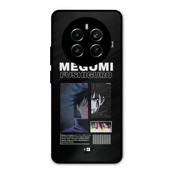 Megumi Fushiguro Metal Back Case for Realme 12 Pro Plus