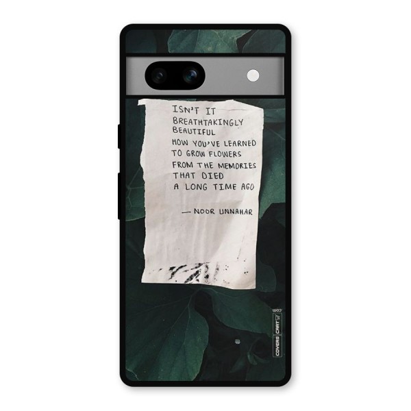 Memories Metal Back Case for Google Pixel 7a