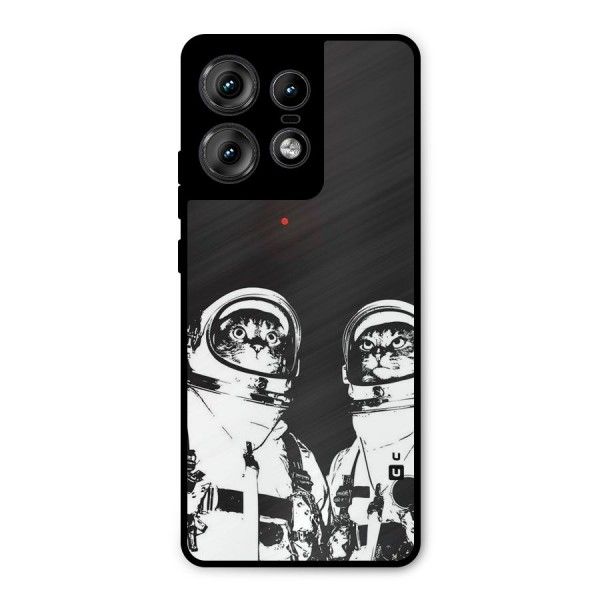 Meow Moon Metal Back Case for Motorola Edge 50 Pro