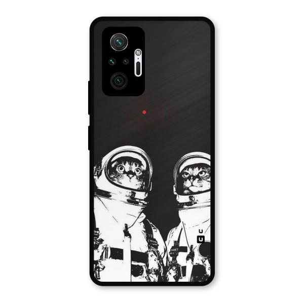 Meow Moon Metal Back Case for Redmi Note 10 Pro Max