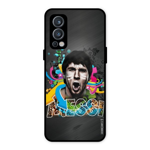 Messi For Argentina Metal Back Case for OnePlus Nord 2 5G