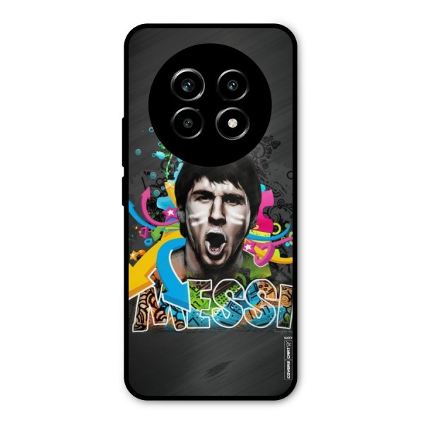 Messi For Argentina Metal Back Case for Realme 13 Pro