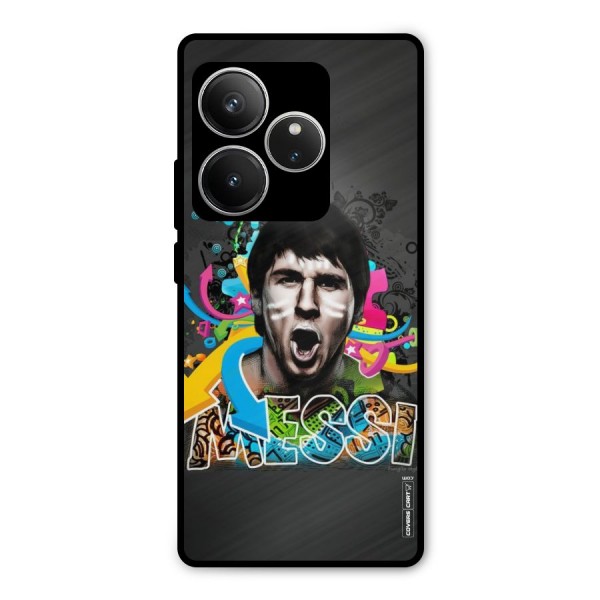 Messi For Argentina Metal Back Case for Realme GT 6