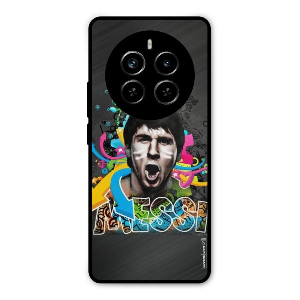 Messi For Argentina Metal Back Case for Realme P1 Pro